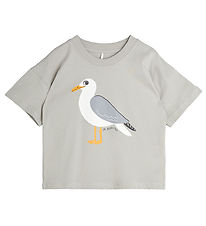 Mini Rodini T-shirt - Seagull - Grey