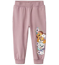 Name It Sweatpants - NmfJura PawPatrol - Elderberry m. Tryck