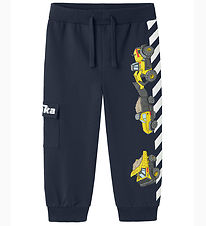 Name It Sweatpants - NmmJacinto Tonka - Marinblå Blazer m. Tryck