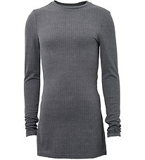 Hound Blouse - Rib - Gray
