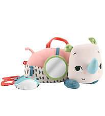 Fisher-Price Soft Toy - Planet Friends Tummy Time Rhino