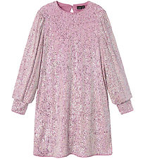 LMTD Dress - NlfRink - Lilac Snow w. Sequins