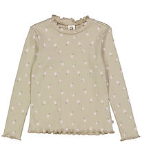 Müsli Blouse - Rib - Pineapple - Soft Green/Poetry Green/Mary