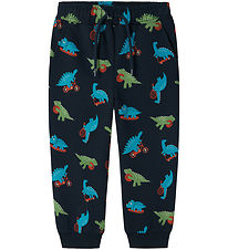Name It Sweatpants - NmmBertillo - Dark Sapphire m. Dinos