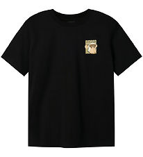 LMTD T-shirt - NlmSanti - Black