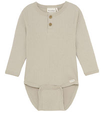 Minymo Bodysuit - L/æ - Rib - Pure Cashmere