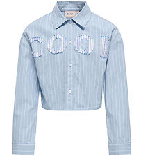 Kids Only Skyrta - KogEtta - Soft Chambray/White M. Cool