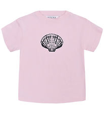 Hound T-shirt - Soft Pink w. Seashell