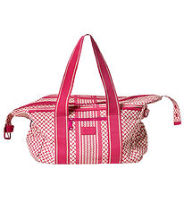 Lala Berlin Väska - Big Bag Muriel 2.0 - Heritage Stripe Rosa