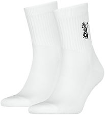 Levis Sokkar - Regular Cut - 2 Pakki - White Samsett