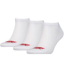 Levis Ökkla sokkar - Low Cut - 3 Pakki - Hvítur