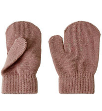 Name It Mittens - Knitted - NmnMagic - Deauville Mauve