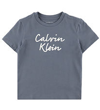 Calvin Klein T-Shirt - Colour Logo - Grisaille Grey