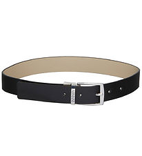 Emporio Armani Gürtel - Umkehrbar - Schwarz/Beige