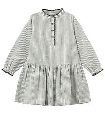 Sofie Schnoor Kleid - Black Dünn Stripe