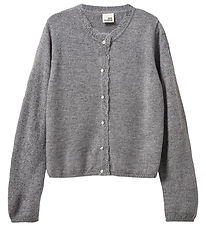 Sofie Schnoor Cardigan - Knitted - Wool - Grey Melange