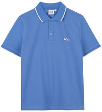 BOSS Polo - Dökkblátt