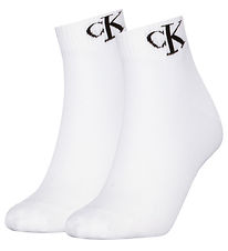 Calvin Klein Socks - 2-Pack - White