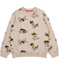 The New Sweatshirt - TnNarfa - Federgrau AOP