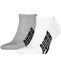 Puma Ankle Socks - 2-Pack - Sneaker - Lifestyle - White/Grey/Bla