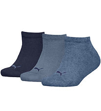 Puma Ankle Socks - 3-Pack - Kids Sneaker - Denim Blue