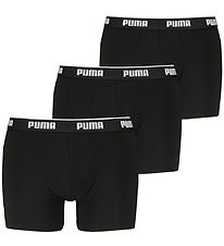 Puma Boxershorts - 3er-Pack - Comfort Stretch - Aber - Schwarz