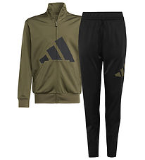 adidas Performance Tracksuit - J Bl Tr Ts 205 - Olistr/Black