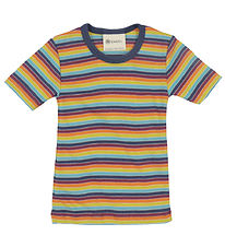 The meadow T-shirt - Wool/Silk - Multicolour