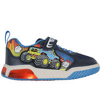 Geox Lichtgevende Schoenen - J Inek B. E - Navy/Light Blue