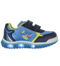 Geox Lichtgevende Schoenen - B Lightyloo - Navy/blauw