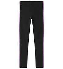 Name It Leggings - NkfVivian - Svart/Corsage