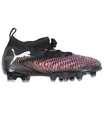 Puma Football Boots - Future 8 Match FG/AG Jr - Black/White/Glow