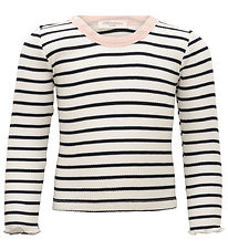 Minimalisma Blouse - Rib - Silk/Cotton - Bardot - Sailor