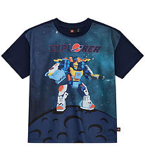 LEGO® Wear Stuttermabolur - LWTaffy 100 - Dark Dökkblátt