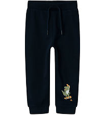 Name It Sweatpants - NmmVildar - Dark Sapphire/Skater Dino m. Pr