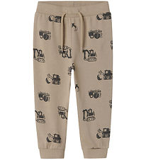 Name It Sweatpants - NmmVildar - Pure Cashmere/Construction m. P