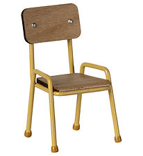 Maileg Miniature Chair - Mouse - Yellow