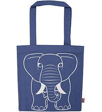 DYR-Cph Shopper - Dusty Blue w. Elephant