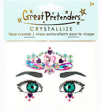 Great Pretenders Gesichtsschmuck - Crystal Hearts