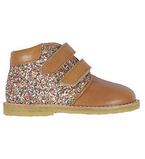 Angulus Prewalker - Cognac/Multi Glitter