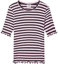 Mads Nørgaard T-Shirt - Rib - Tuviana - Pariser Nacht/Parfait P