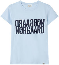 Mads Nørgaard T-Shirt - Tuvina - Kaschmir Blue