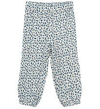 The New Siblings Trousers - TnstNikita - White Swan/Blue Flower