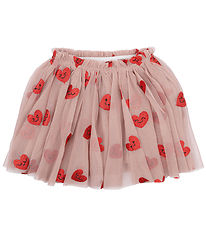 The New Siblings Skirt - TnstNicoline - Adobe Rose/Red Heart