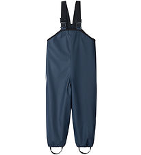Reima Rain Pants w. Suspenders - PU - Lammikko - Navy