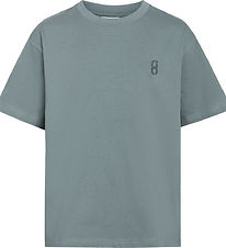 Grunt T-shirt - GrVillaher - Mirage Blue w. Print