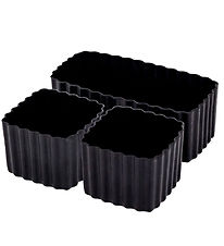 MontiiCo Silicone Molds - Bento Cups Mixed - 3 pcs - Midnight