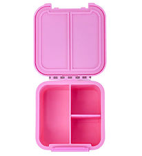 MontiiCo Snackbox w. 3 Rum - Bento Two - 500 mL - Floss w. Stic