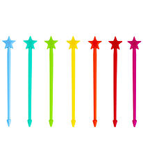 Hádegisverður Punch Chopsticks - 7 Stk. - Brights