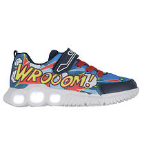 Geox Blinkschuhe - J Wroom - Royal/Ed